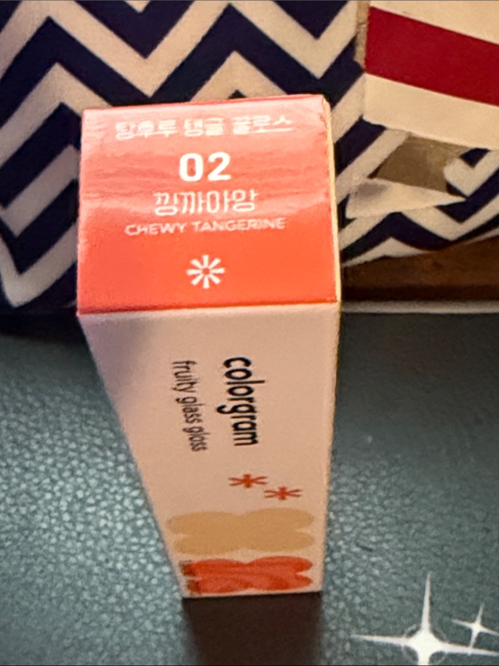Cologram Chewy Tangerine 02 Lip Gloss - Sheer Orange Shine